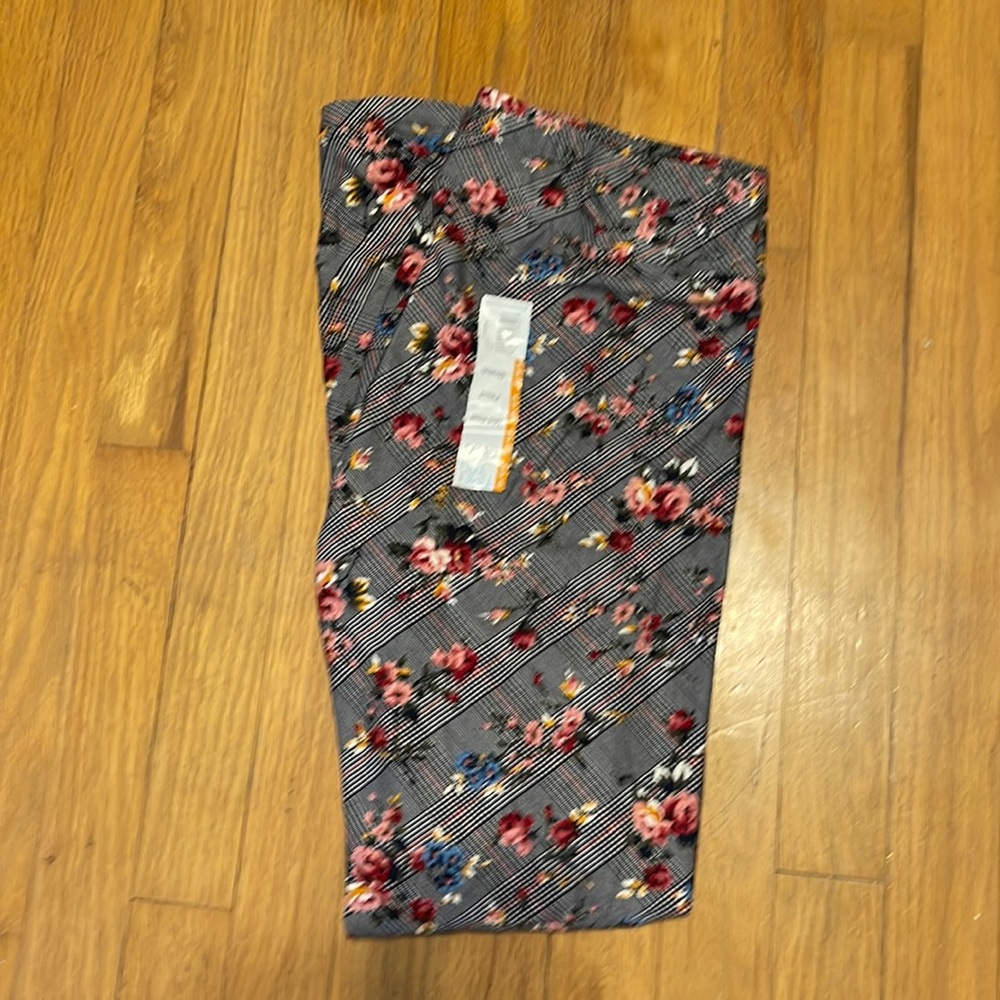 Floral leggings